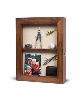 11x14 Dementia Care Memory Box - Wall Mounted - Memory Box - Custom Disply Design