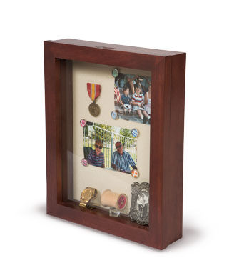 11x14 Dementia Care Assisted Living Memory Box - Wall Mounted Shadowbox - Alzheimer Care Memory Box - Custom Disply Design