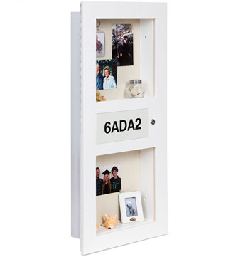 ADA Signage Plate Assisted living Memory Box - Wall Mounted Shadowbox - Residential Care Facility Memory Box - Custom Disply Design
