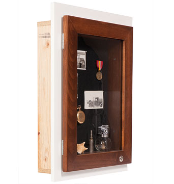 Assisted living Memory Box - Recessed in Wall Shadowbox - Residential Care Facility Memory Box - Custom Disply Design