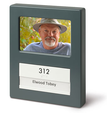Locking Memory Box Style 1 - Surface Mount Dementia and Alzheimer Memory Boxes - Custom Display Designs Assisted Living Memory Boxes